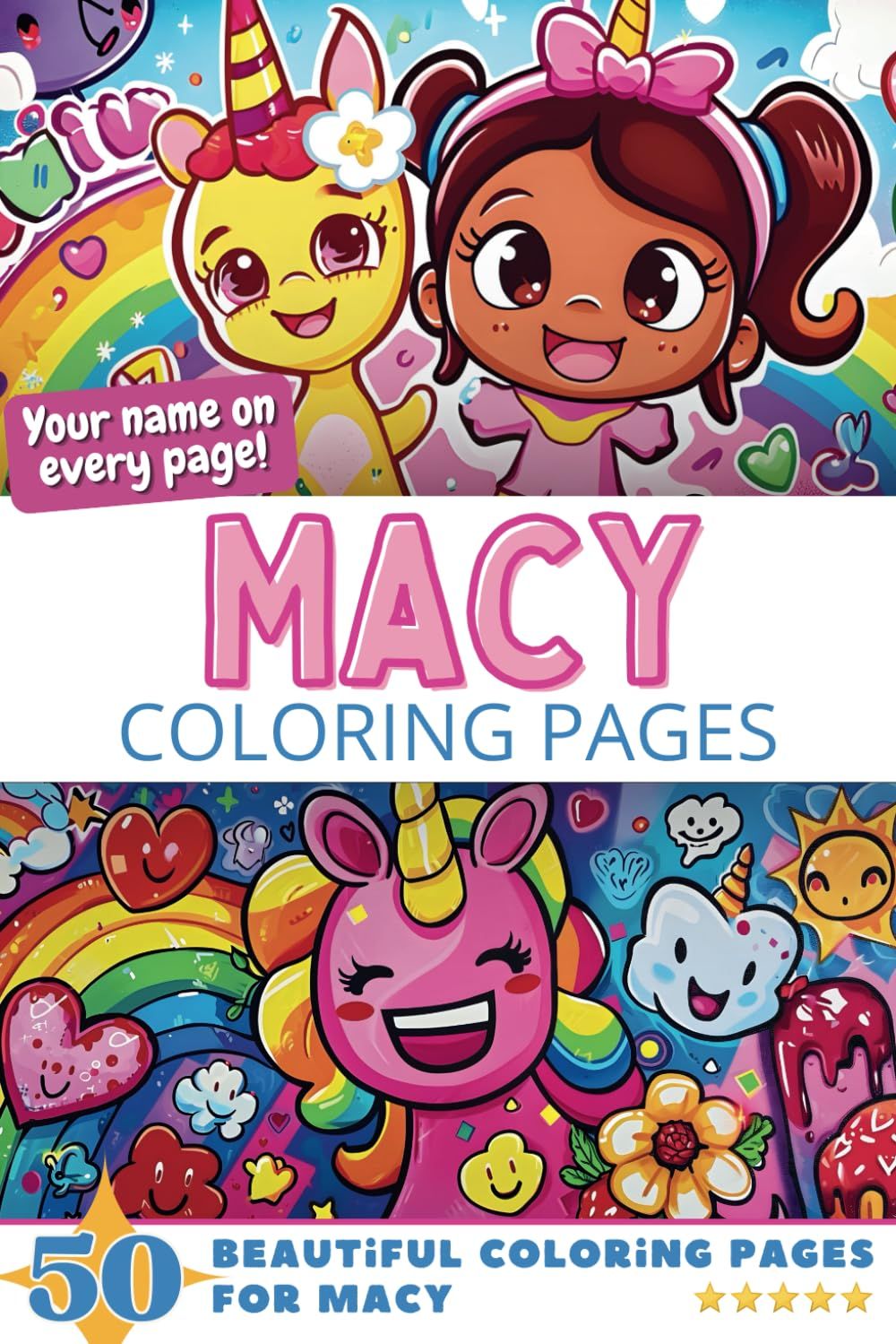 Macy Coloring Book Cover