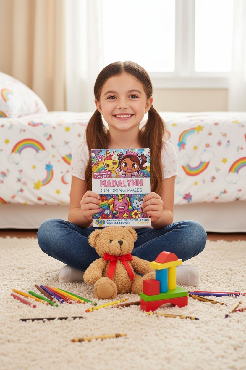 Madalynn personal coloring pages