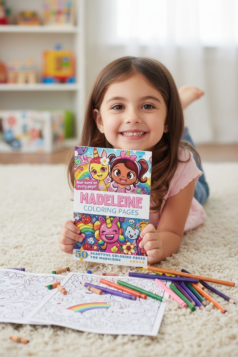 Madeleine personal coloring pages
