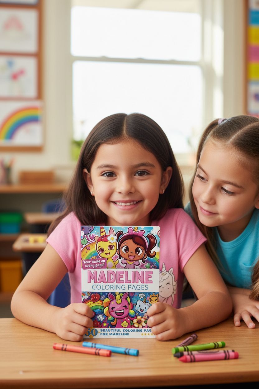 Madeline personal coloring pages