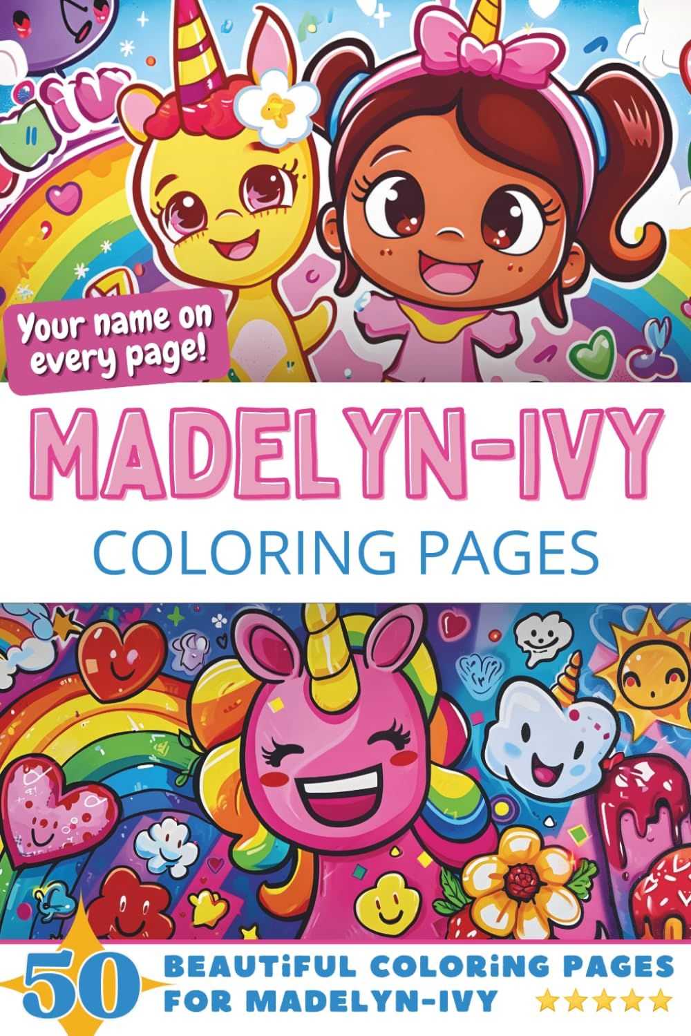 Madelyn-Ivy Coloring Book Cover