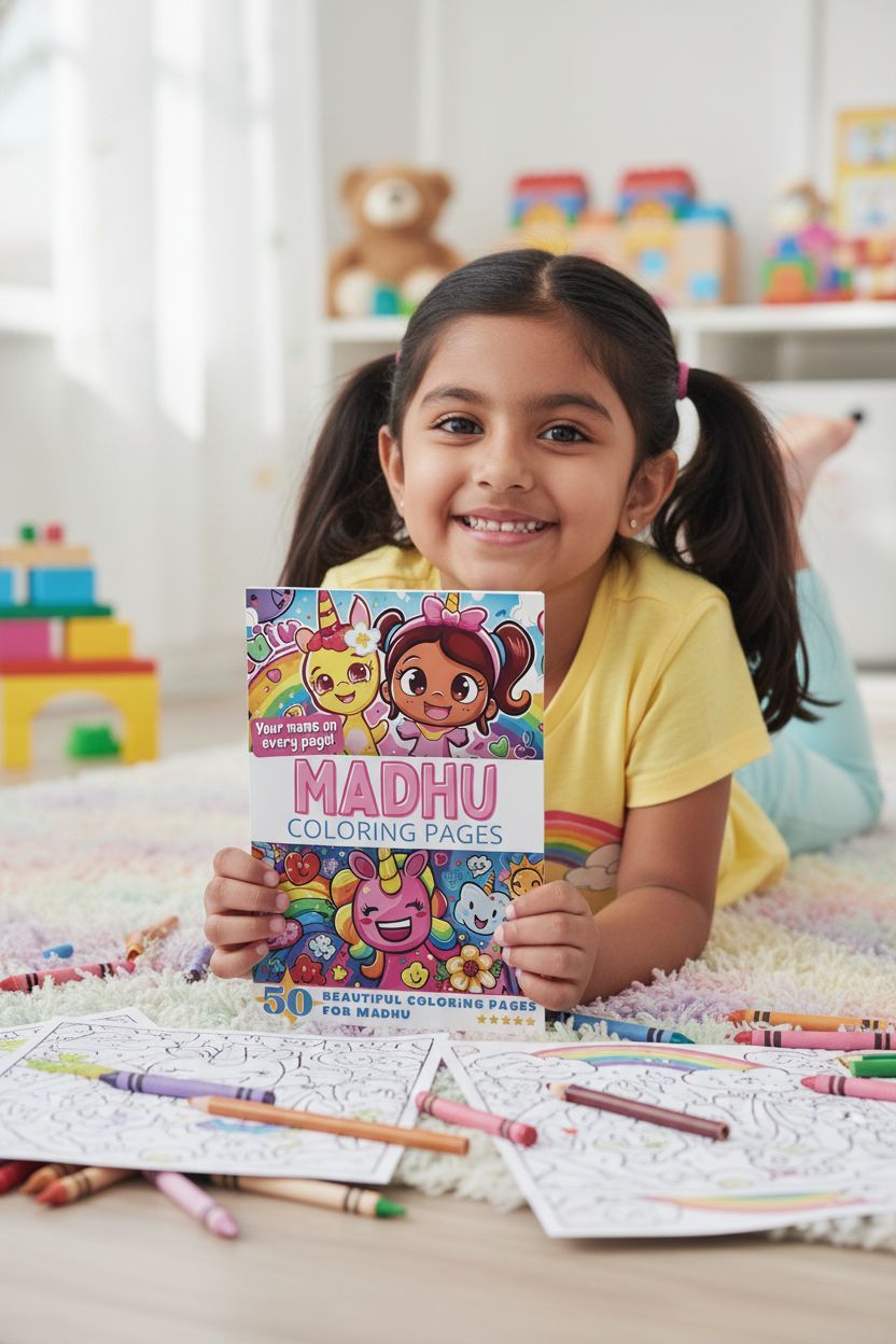 Madhu personal coloring pages