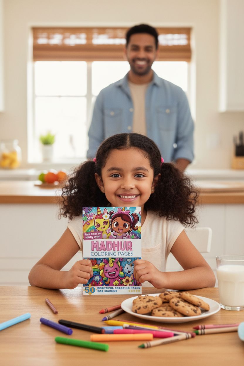 Madhur personal coloring pages