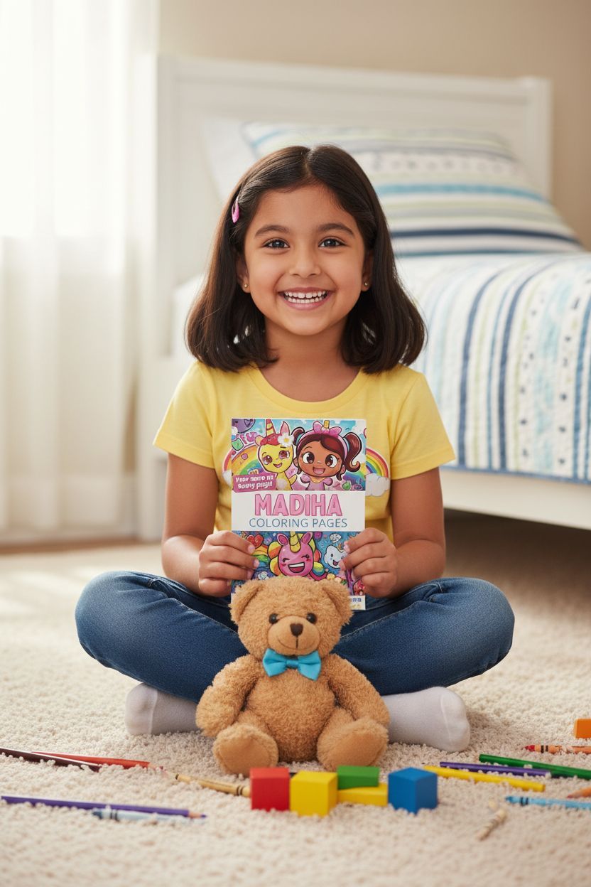 Madiha personal coloring pages