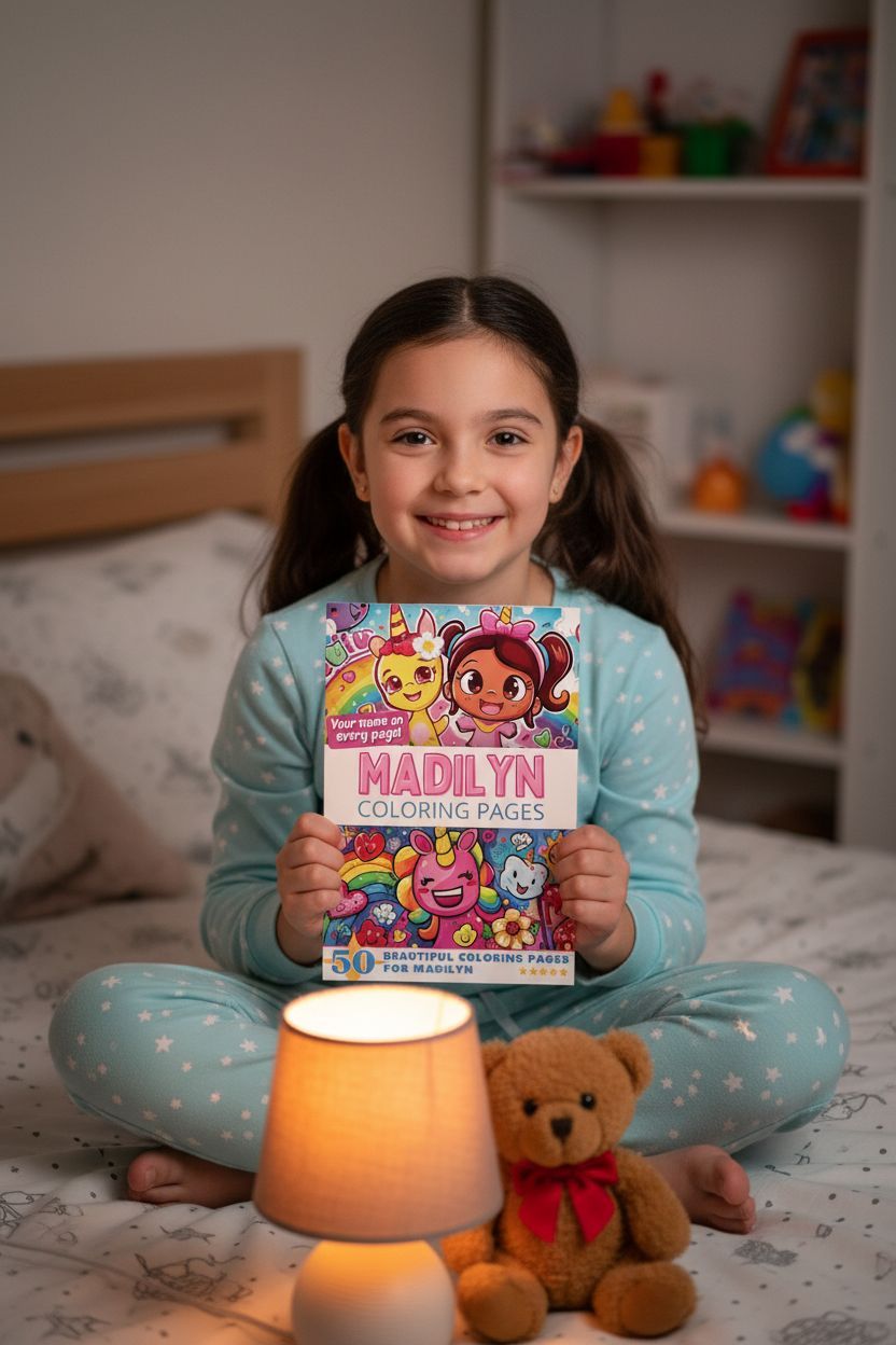 Madilyn personal coloring pages