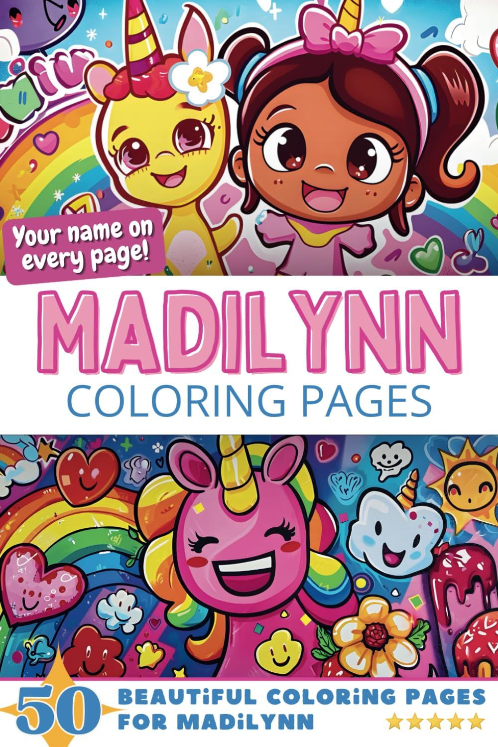 Madilynn Coloring Book Cover