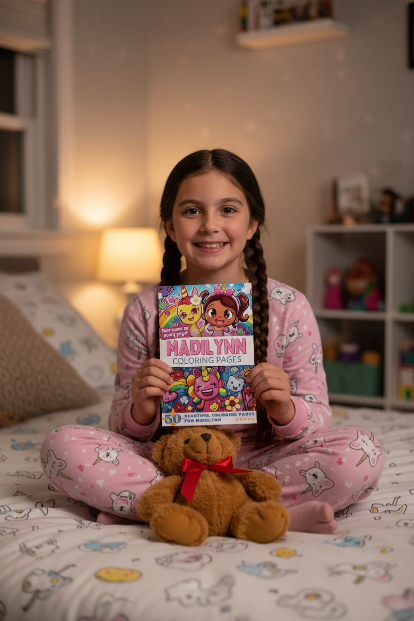 Madilynn personal coloring pages