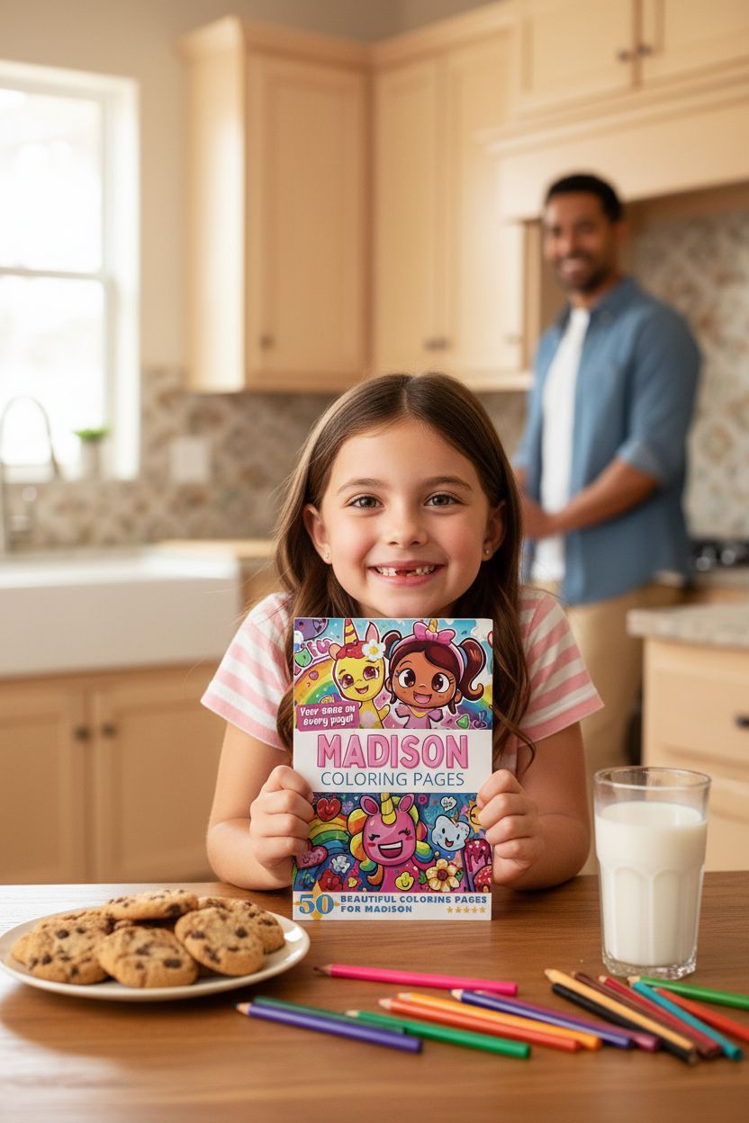 Madison personal coloring pages