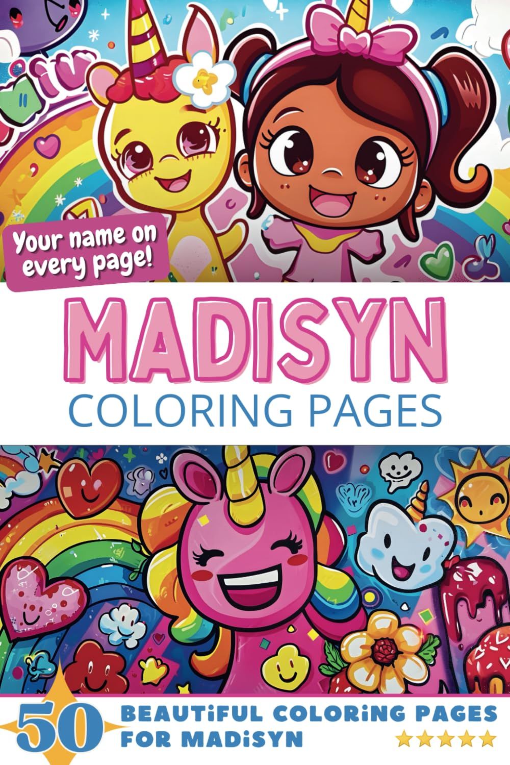 Madisyn Coloring Book Cover