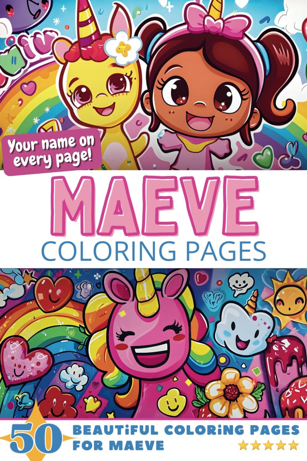Maeve Coloring Book Cover