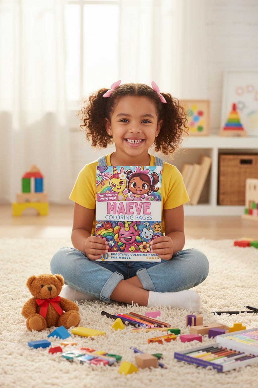 Maeve personal coloring pages