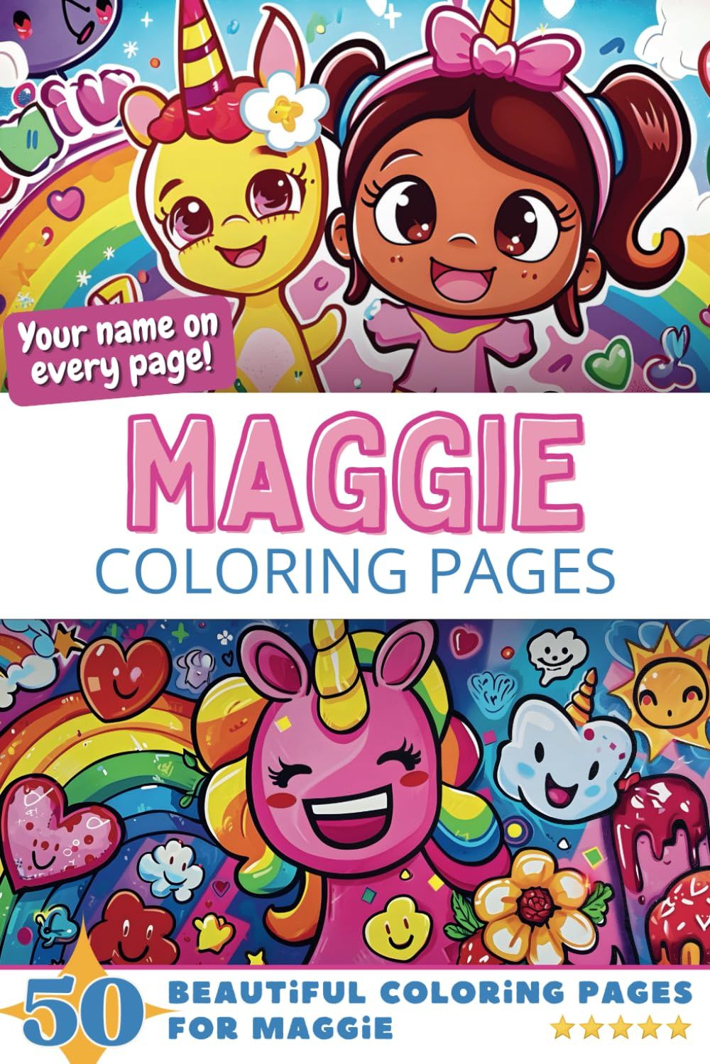Maggie Coloring Book Cover