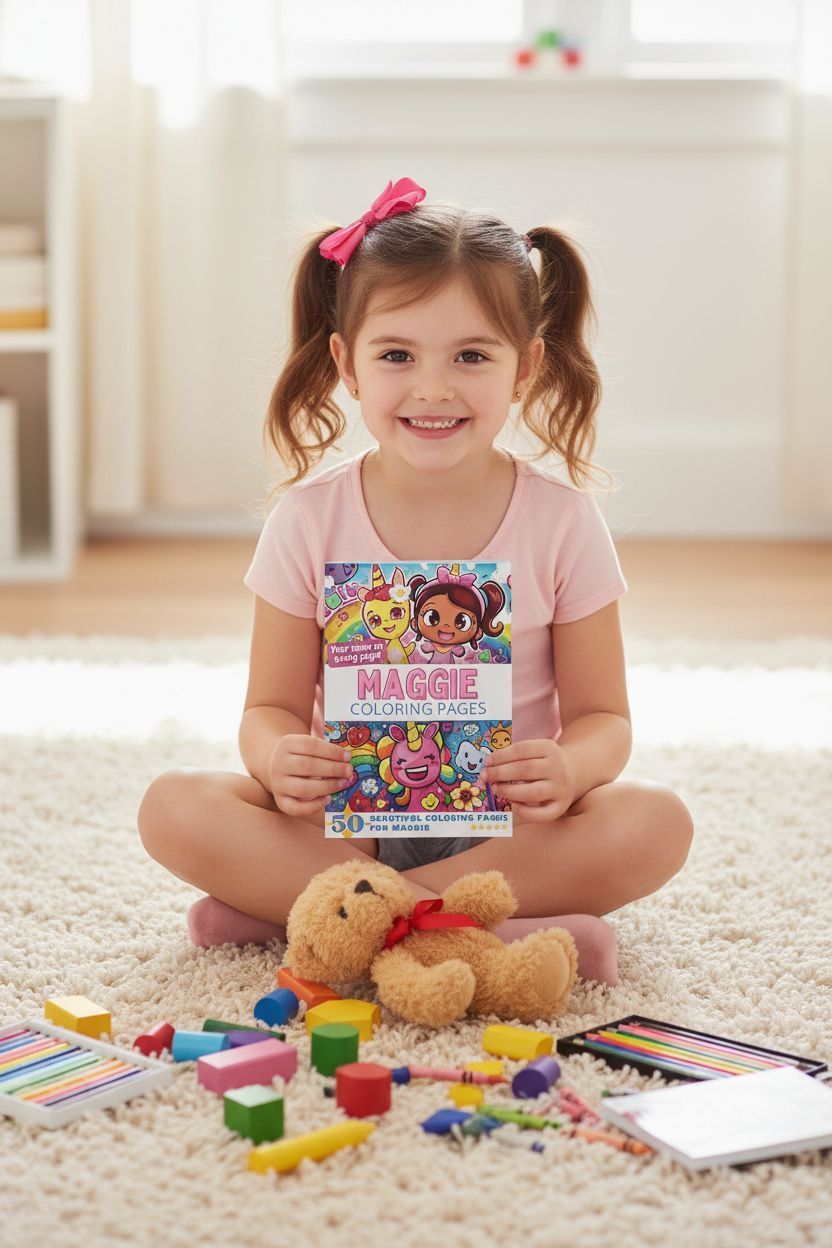 Maggie personal coloring pages