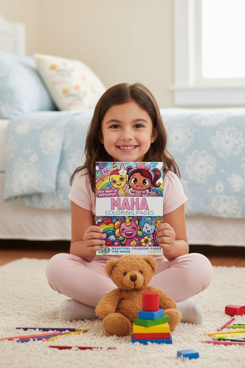 Maha personal coloring pages