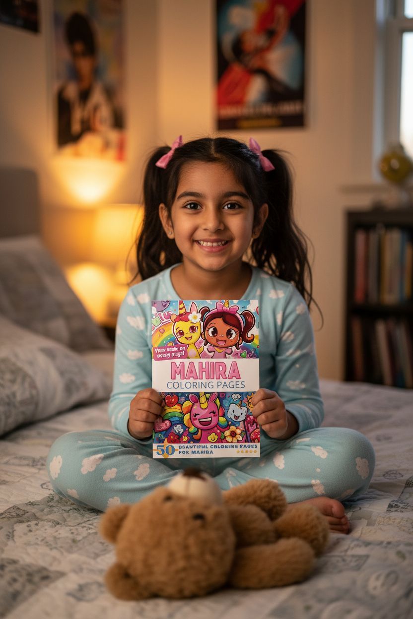 Mahira personal coloring pages