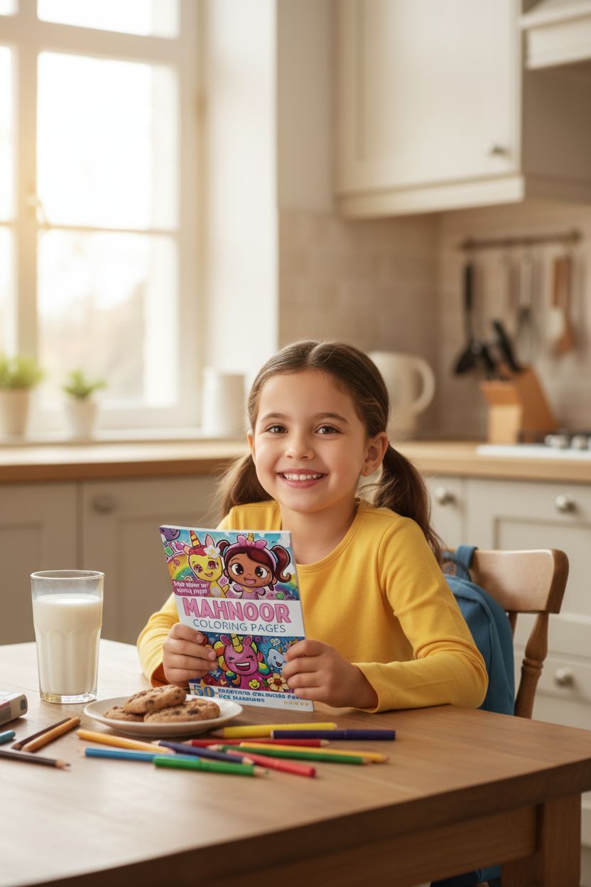 Mahnoor personal coloring pages
