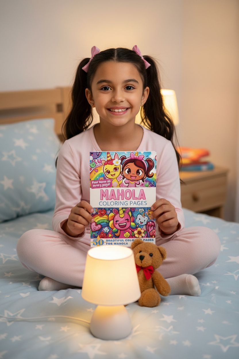 Mahola personal coloring pages