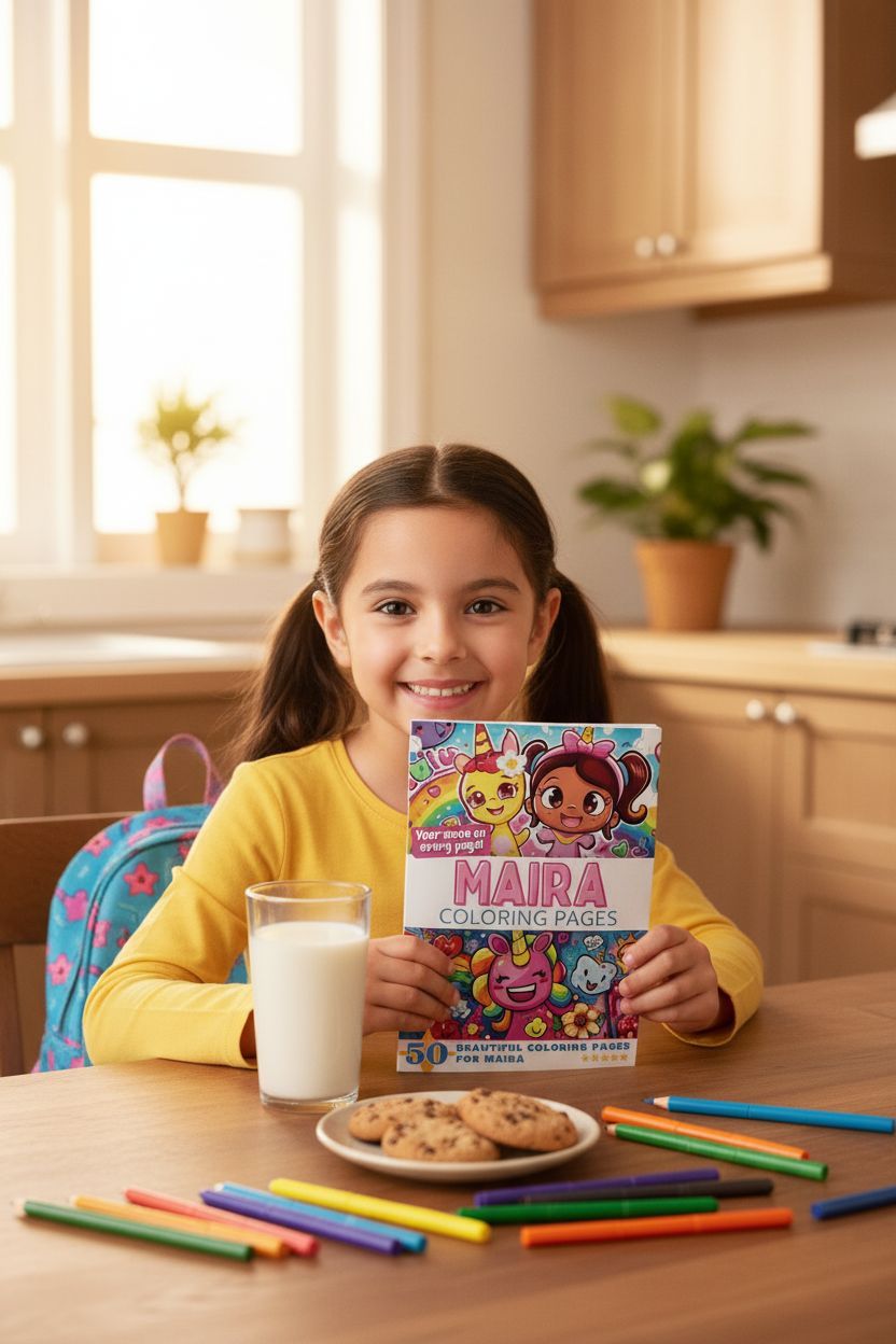 Maira personal coloring pages