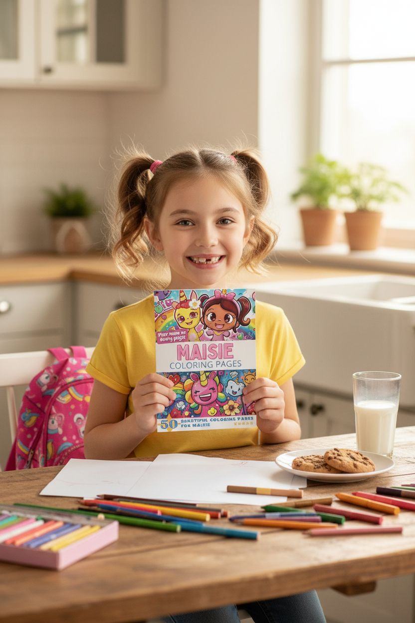 Maisie personal coloring pages