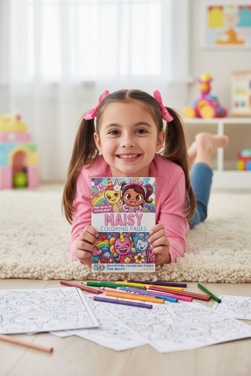 Maisy personal coloring pages