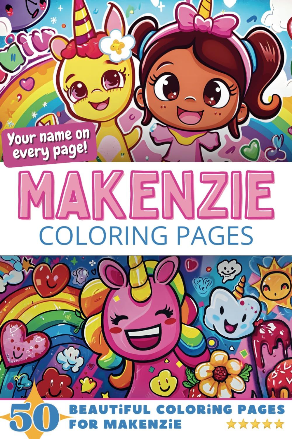 Makenzie Coloring Book Cover