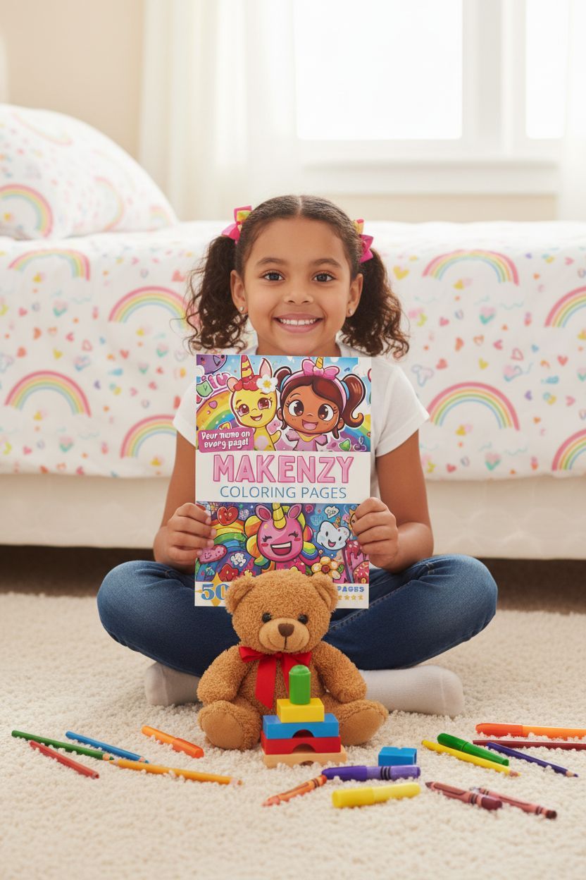 Makenzy personal coloring pages