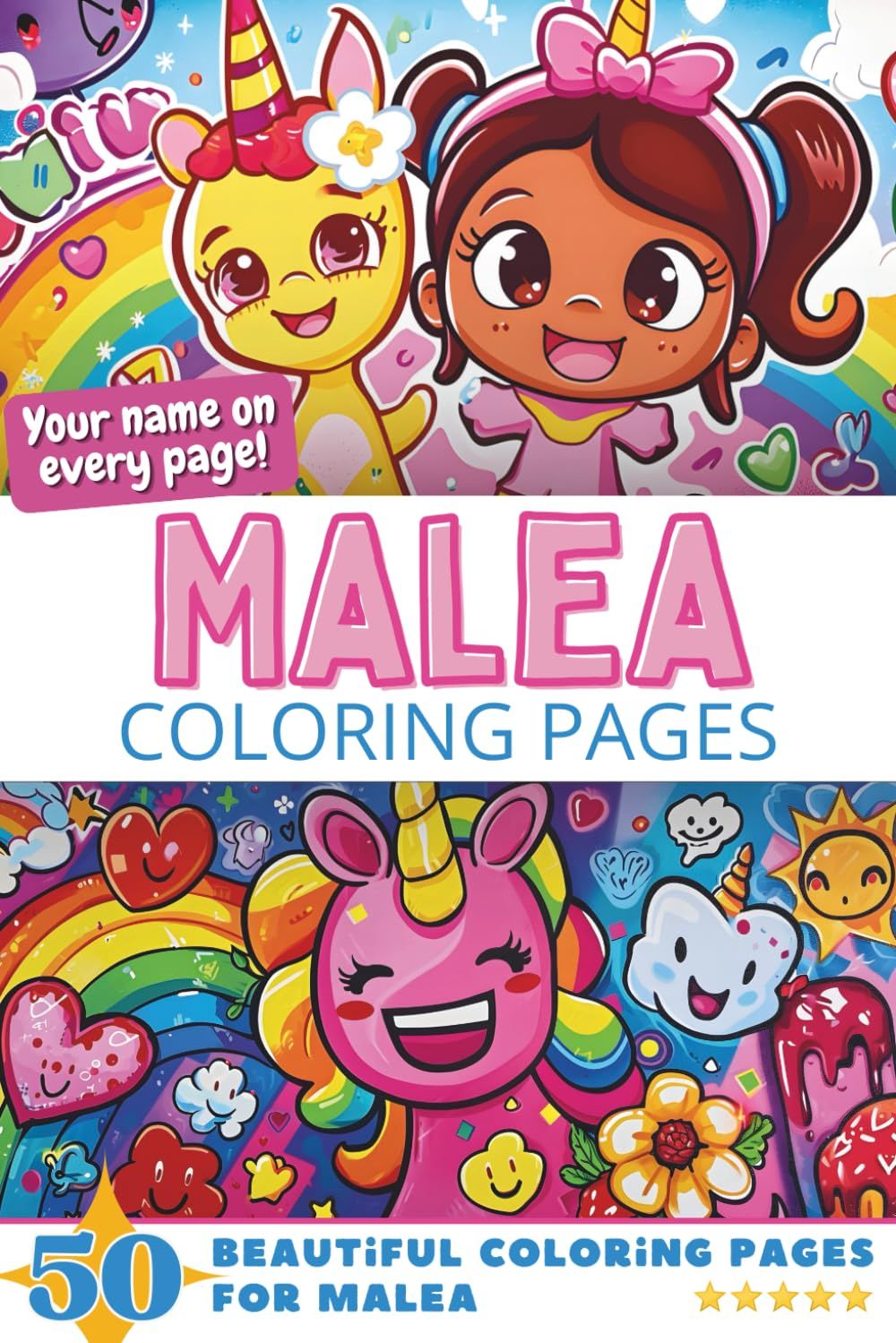 Malea Coloring Book Cover