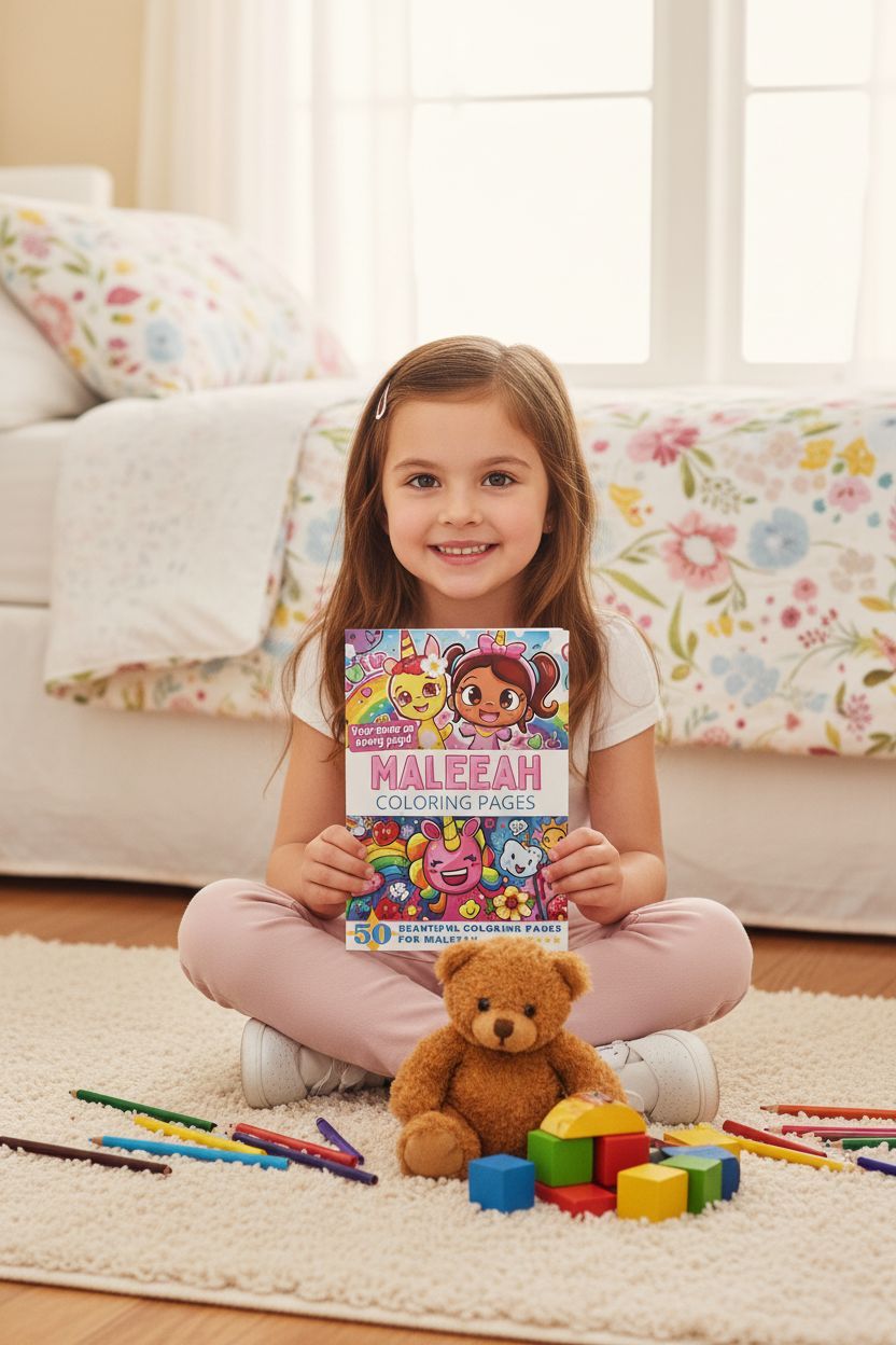 Maleeah personal coloring pages