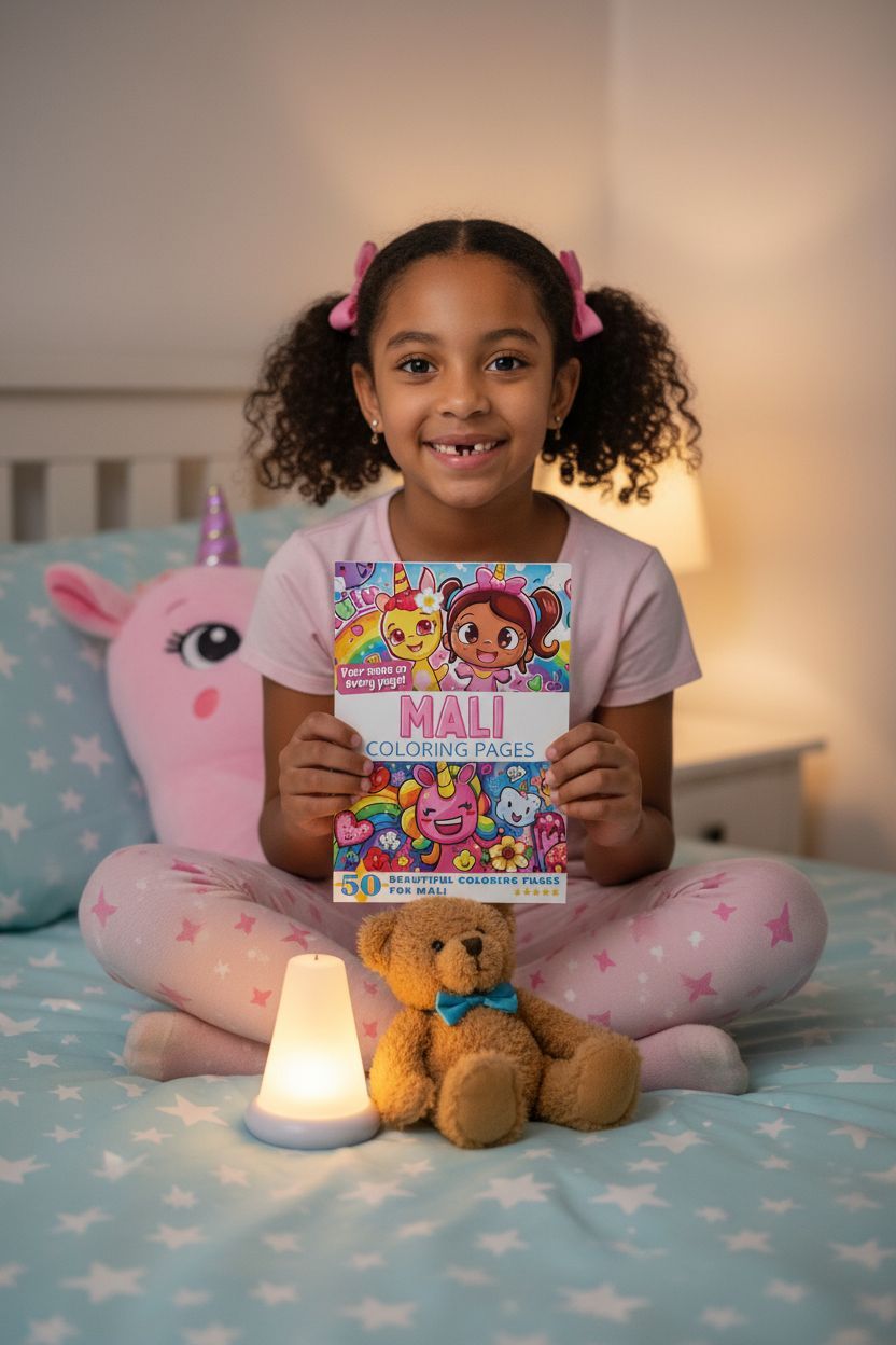 Mali personal coloring pages