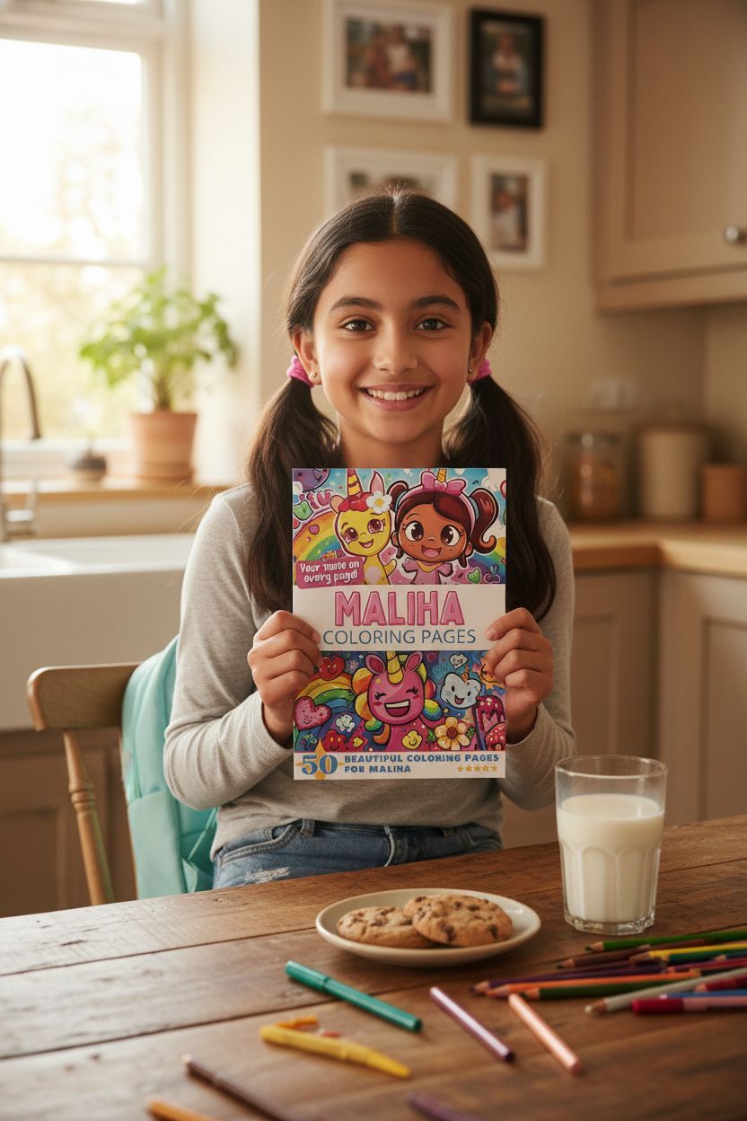 Maliha personal coloring pages