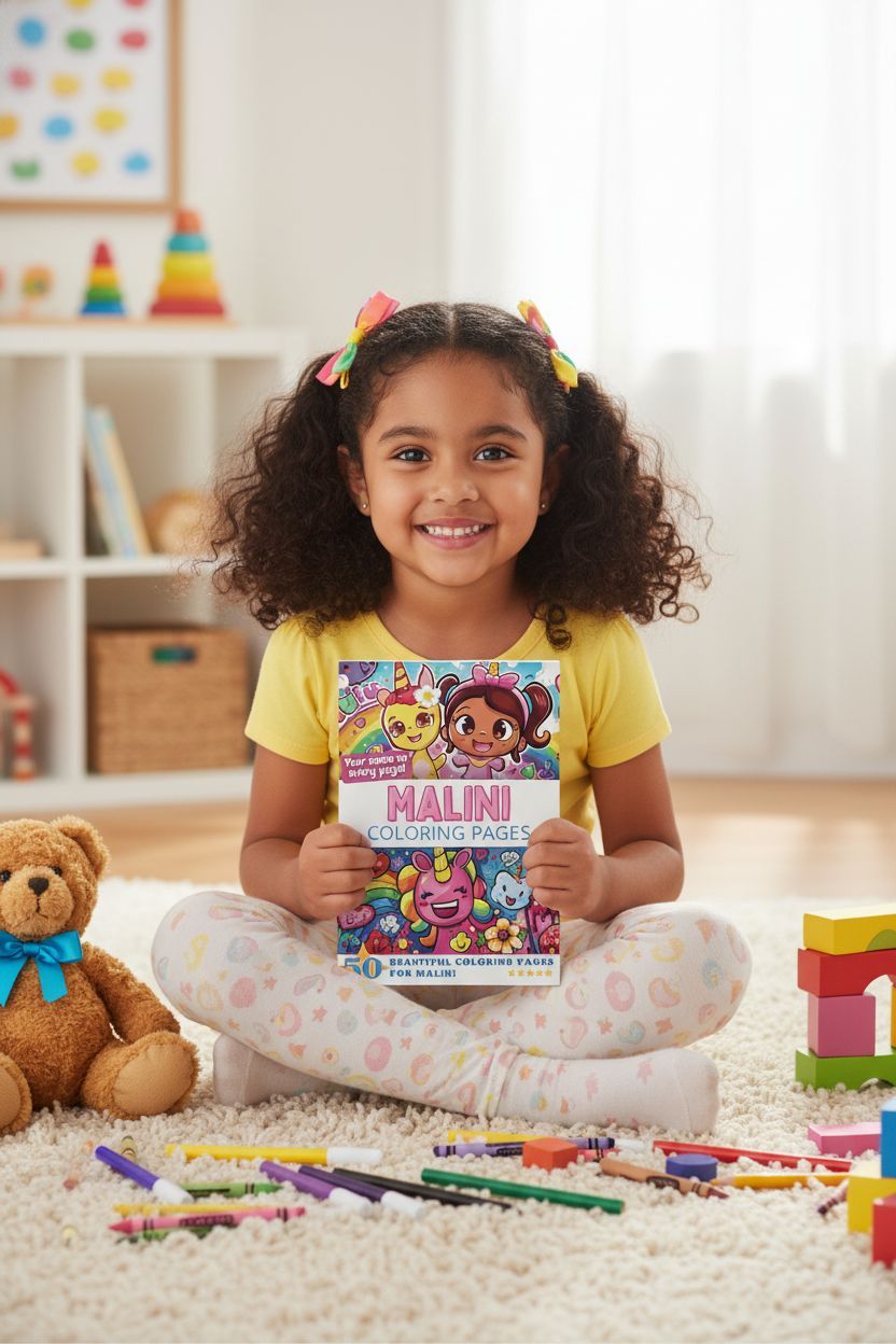 Malini personal coloring pages