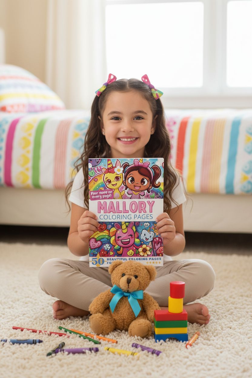 Mallory personal coloring pages