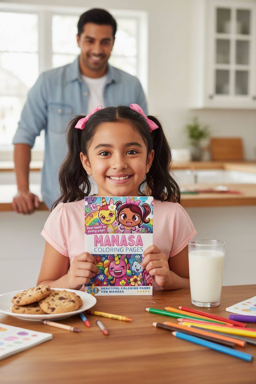 Manasa personal coloring pages