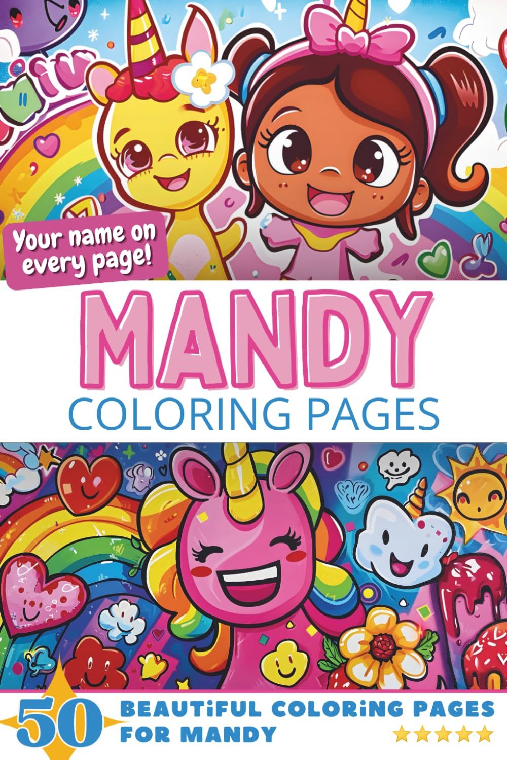 Mandy Coloring Book Cover