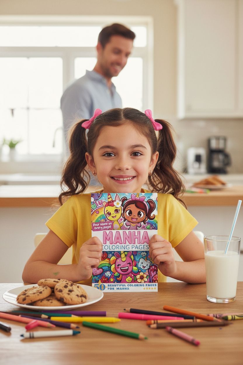 Manha personal coloring pages