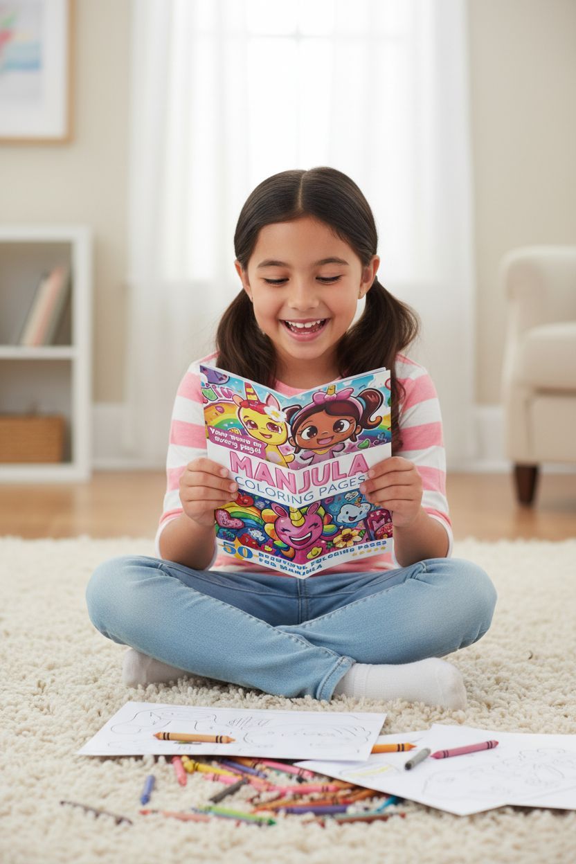 Manjula personal coloring pages