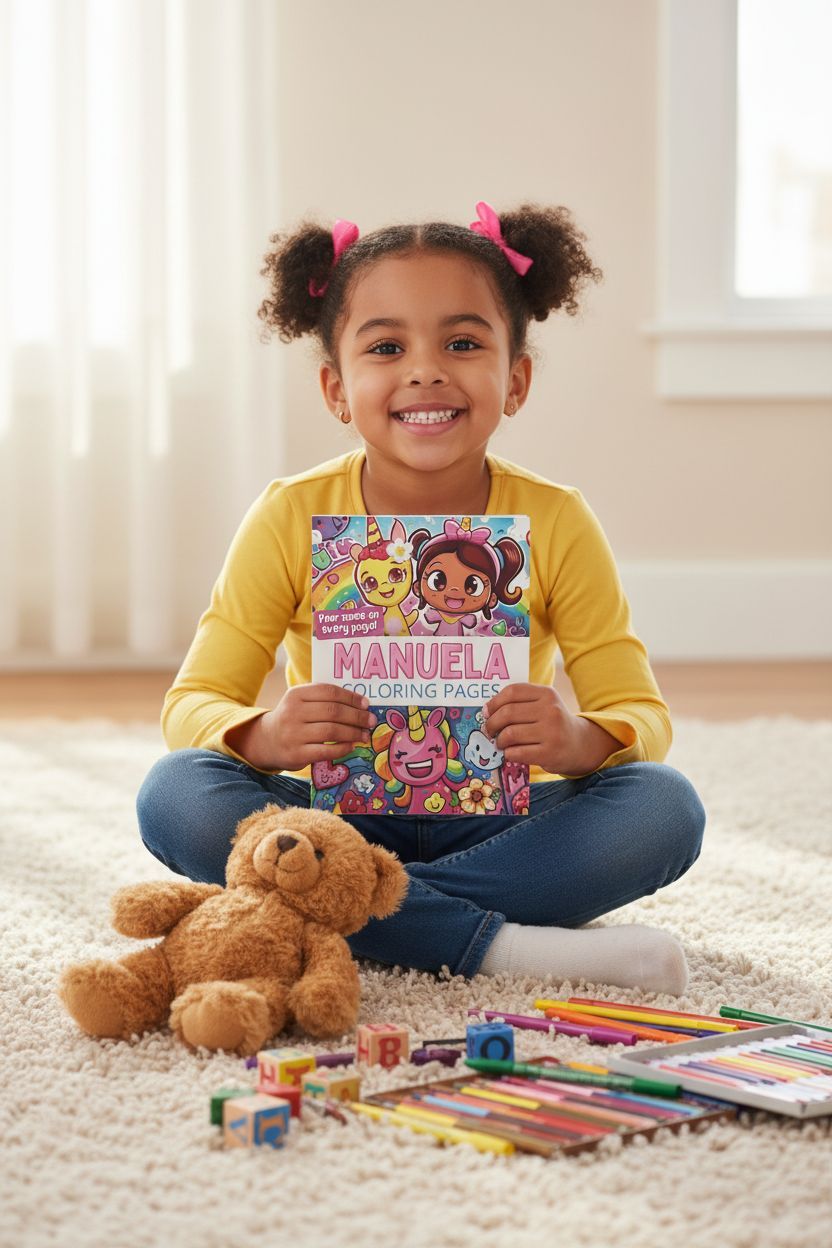 Manuela personal coloring pages