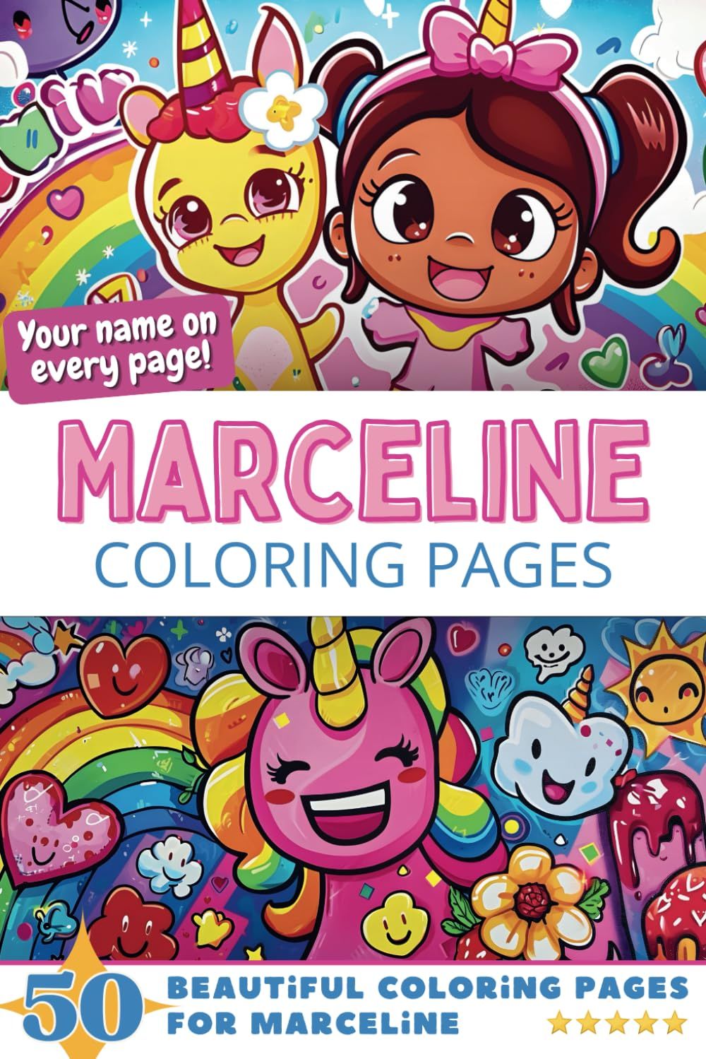 Marceline Coloring Book Cover