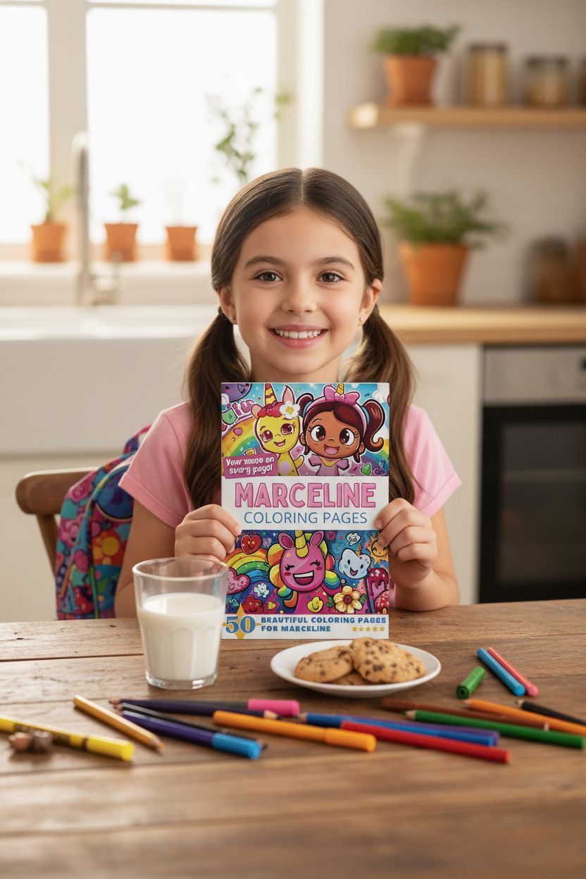 Marceline personal coloring pages