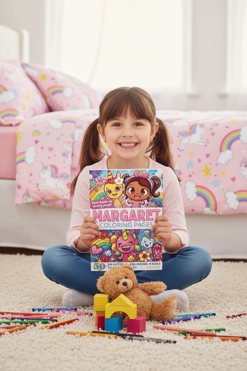 Margaret personal coloring pages