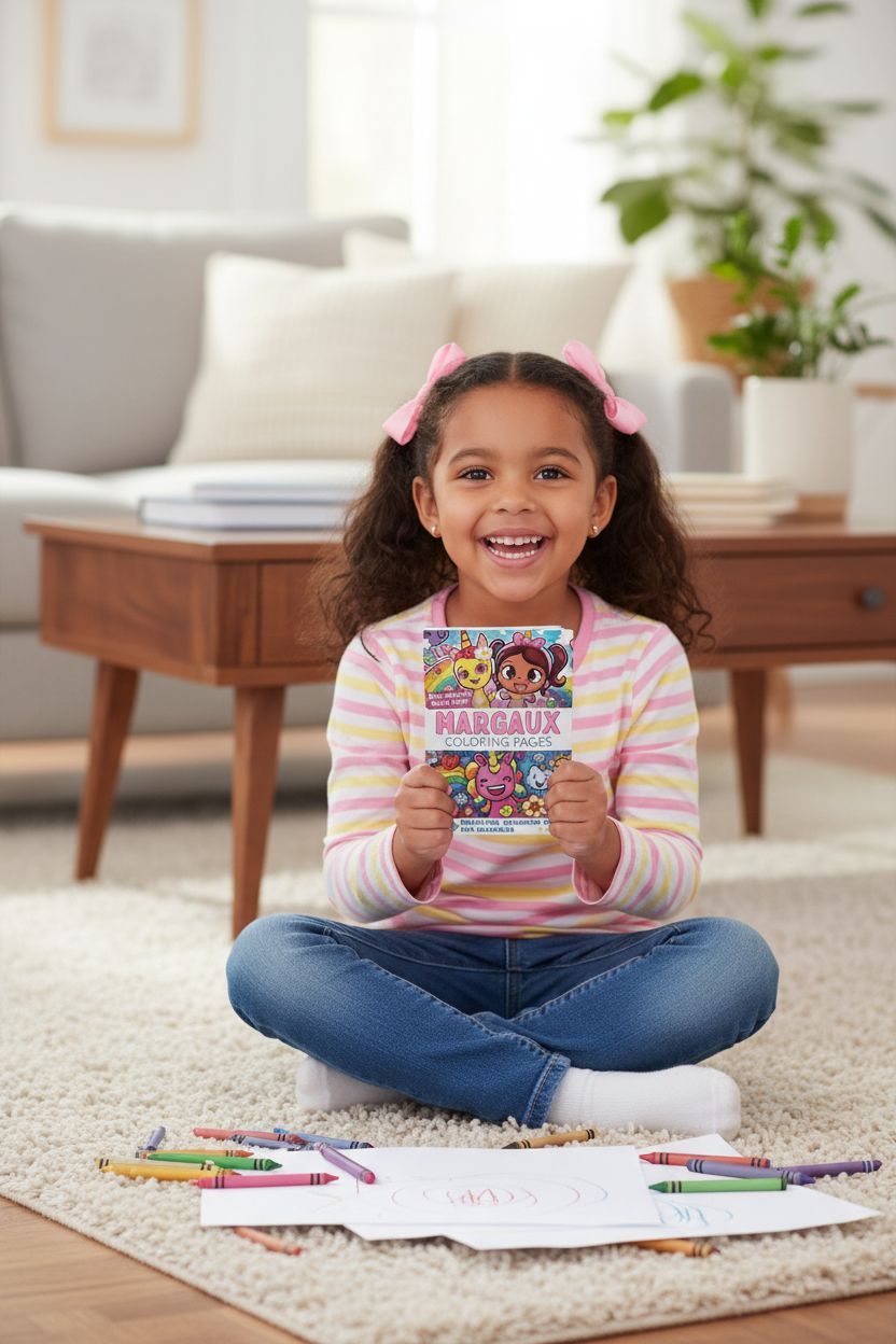 Margaux personal coloring pages