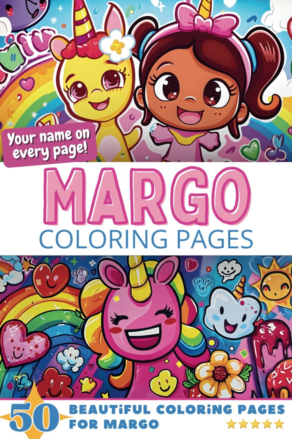 Margo Coloring Book Cover