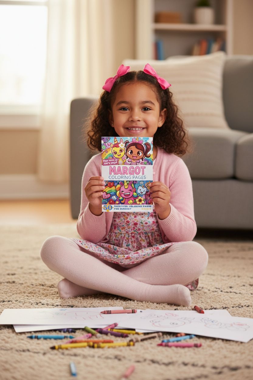 Margot personal coloring pages