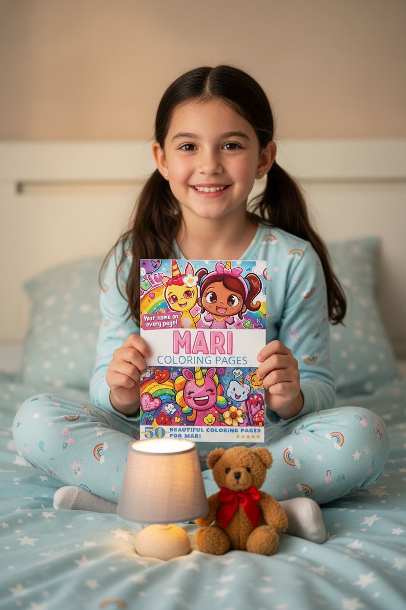 Mari personal coloring pages