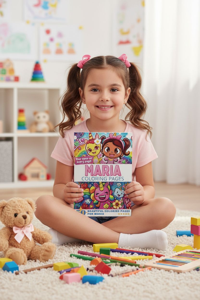 Maria personal coloring pages