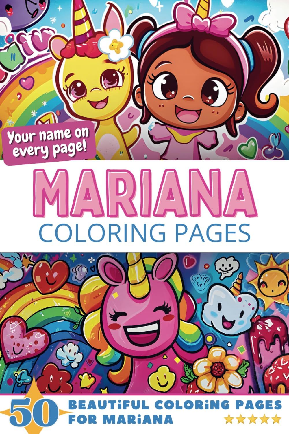 Mariana Coloring Book Cover