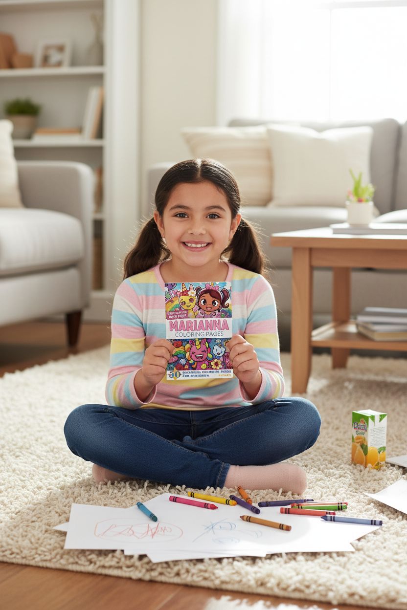 Marianna personal coloring pages