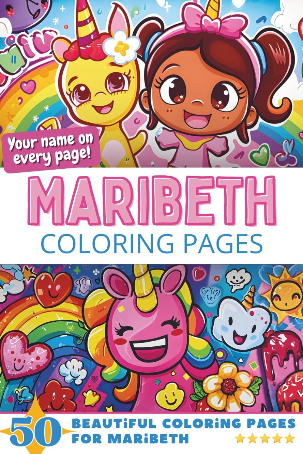 Maribeth Coloring Book Cover