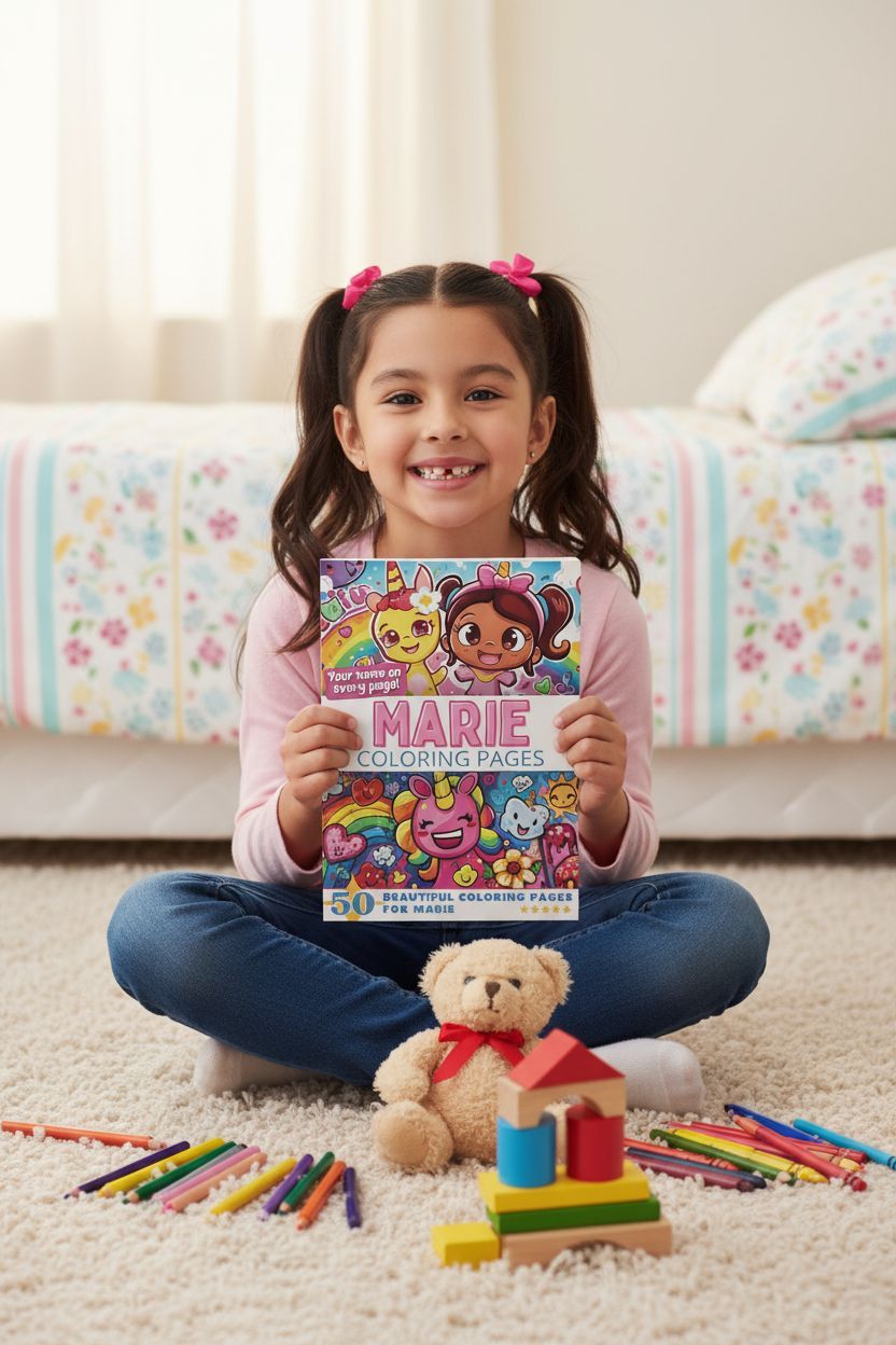 Marie personal coloring pages