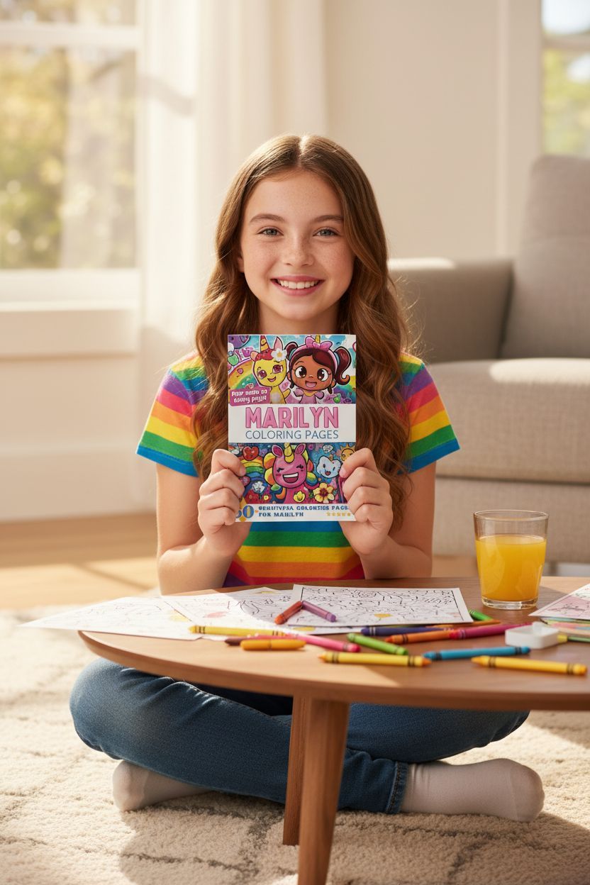 Marilyn personal coloring pages